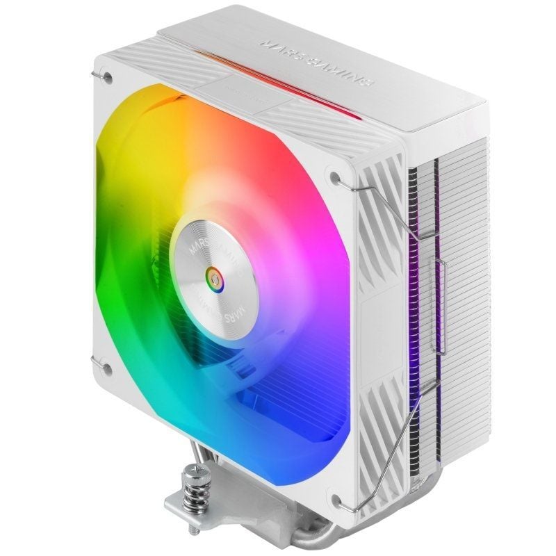 Ventilador con Disipador Mars Gaming MCPU-X4ARGB/ 12cm/ Blanco - Imagen 3