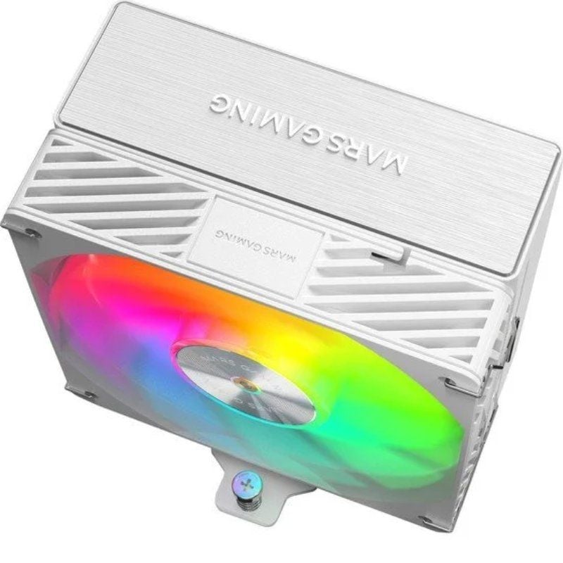 Ventilador con Disipador Mars Gaming MCPU-X5ARGB/ 12cm/ Blanco - Imagen 2