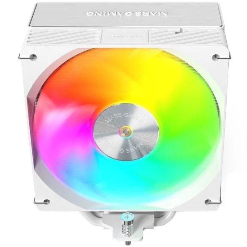 Ventilador con Disipador Mars Gaming MCPU-X5ARGB/ 12cm/ Blanco - Imagen 5