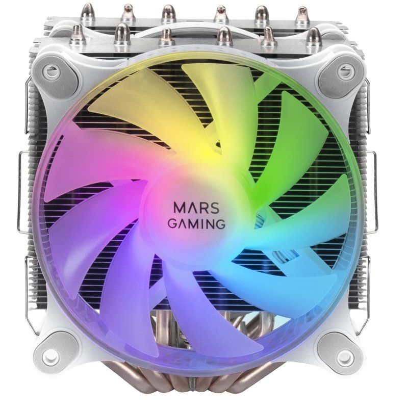 Ventilador con Disipador Mars Gaming MCPU-XTW/ 12cm/ Blanco - Imagen 2