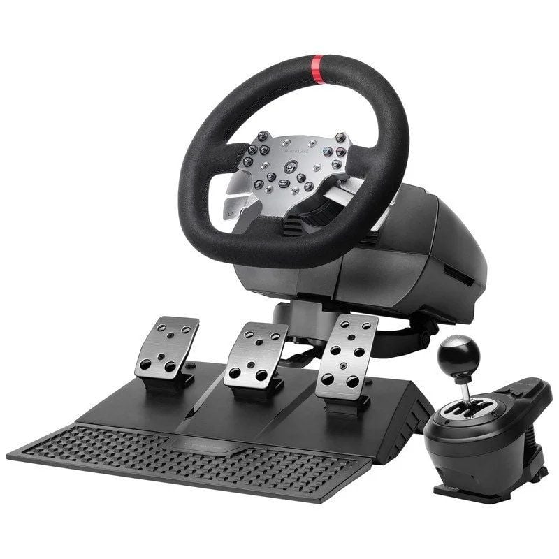 Volante con Pedales y Cambio de Marchas Manual Mars Gaming MWH-RSX 8435693109655 MWHRSX TAC-VOL MWH-RSX BK