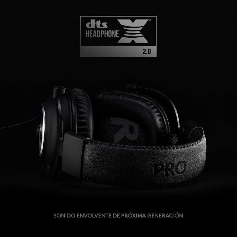 Auriculares Gaming con Micrófono Logitech G Pro X/ Jack 3.5/ USB/ Negros - Imagen 4