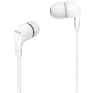 Auriculares Intrauditivos Philips TAE1105WT/ con Micrófono/ Jack 3.5/ Blancos 4895229110397 TAE1105WT/00 PHIL-AUR TAE1105WT