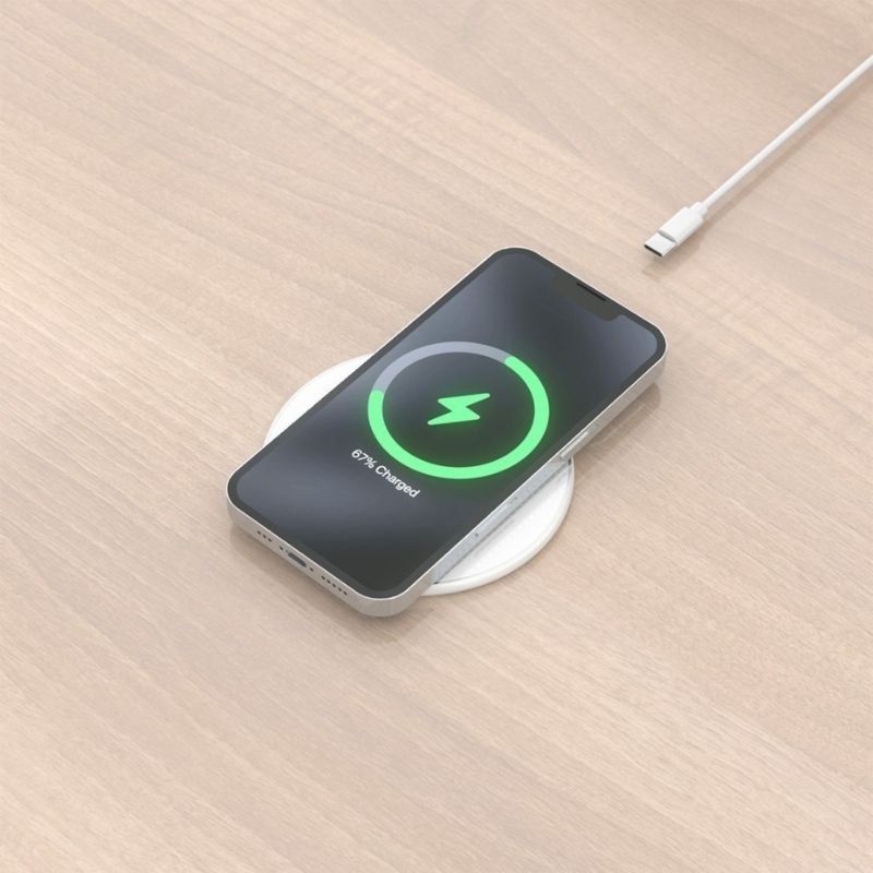 Base de carga Inalámbrica Aisens ASCH-15W1WC057-W/ 15W/ Blanco - Imagen 4