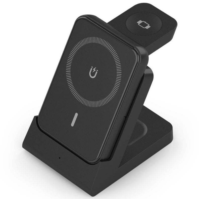 Base de carga Inalámbrica Aisens ASCH-15W4WC064-BK/ 15W/ Negro 8435739903513 ASCH-15W4WC064-BK AIS-CAR ASCH-15W4WC064-BK