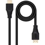 Cable HDMI 1.4 Nanocable 10.15.4705/ HDMI Macho - HDMI Macho/ 5m/ Negro 8433281016736 10.15.4705 NAN-CAB 10 15 4705