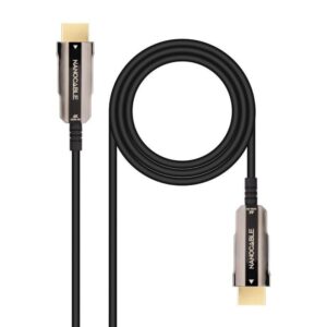 Cable HDMI 2.0 4K AOC Nanocable 10.15.2020/ HDMI Macho - HDMI Macho/ 20m/ Negro 8433281013339 10.15.2020 NAN-CAB 10 15 2020