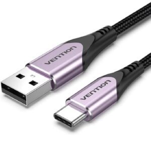 Cable USB 2.0 Tipo-C Vention CODVH/ USB Tipo-C Macho - USB Macho/ 480Mbps/ 2m/ Purpura 6922794756809 CODVH VEN-CAB CODVH