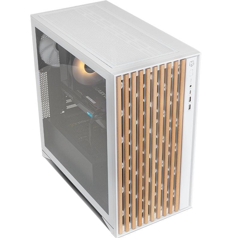 Caja Gaming Semitorre Nox Hummer Element/ Blanca - Imagen 2