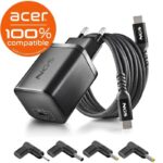 Cargador GaN de Portátil NGS BUD65W-AC para Acer/ 1xUSB Tipo-C/ 65W/ Automático/ 4 Conectores/ Voltaje 5-20V 8435430628258 BUD65W-AC NGS-CAR BUD65W-AC