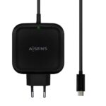 Cargador de Pared Aisens ASCH-1PD65WL-BK/ 1xUSB Tipo-C/ 65W 8436574707939 ASCH-1PD65WL-BK AIS-CARGA ASCH-1PD65WL-BK