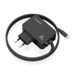 Cargador de Pared GaN Aisens ASCH-1PD65WL033-BK/ 1xUSB Tipo-C + Cable 1.8m/ 65W 8436574709940 ASCH-1PD65WL033-BK AIS-CARGA ASCH-1PD65WL033-BK