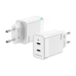 Cargador de Pared GaN Aisens ASCH-45W2P005-W/ 2xUSB Tipo-C/ 45W 8436574708738 ASCH-45W2P005-W AIS-CARGA ASCH-45W2P005-W