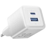 Cargador de Pared GaN Vention FEQW0-EU/ 1xUSB Tipo-C/ 1xUSB/ 30W 6922794782211 FEQW0-EU VEN-CARGA FEQW0-EU