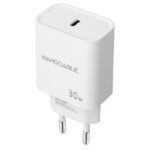 Cargador de Pared Nanocable 10.10.2009/ 1xUSB Tipo-C/ 30W/ Blanco 8433281015173 10.10.2009 NAN-CARGA 10 10 2009