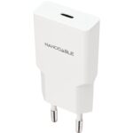 Cargador de Pared Nanocable 10.10.2021/ 1xUSB Tipo-C/ 20W/ Blanco 8433281016521 10.10.2021 NAN-CARGA 10 10 2021