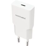 Cargador de Pared Nanocable 10.10.2024/ 1xUSB Tipo-C/ 25W/ Blanco 8433281016552 10.10.2024 NAN-CARGA 10 10 2024