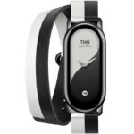 Correa Original para Pulsera Xiaomi Mi Smart Band 8 Double Wrap Strap/ Blanco y Negro 6941812727928 CORREA BAND 8 D WRAP XIA-CORREA BAND 8 D WRAP
