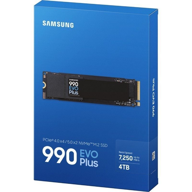 Disco SSD Samsung 990 EVO Plus 4TB/ M.2 2280 PCIe Gen5/ Compatible con PS5 y PC/ Full Capacity - Imagen 3