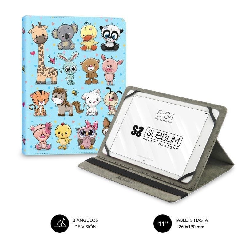 Funda Subblim Trendy Case Animals para Tablets de 11" - Imagen 4