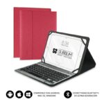 Funda con Teclado Subblim Keytab Pro Bluetooth para Tablets de 10.1"-10.8"/ Roja 8436586741099 SUB-KT2-BT0003 SUB-FUNDA KT2-BT0003