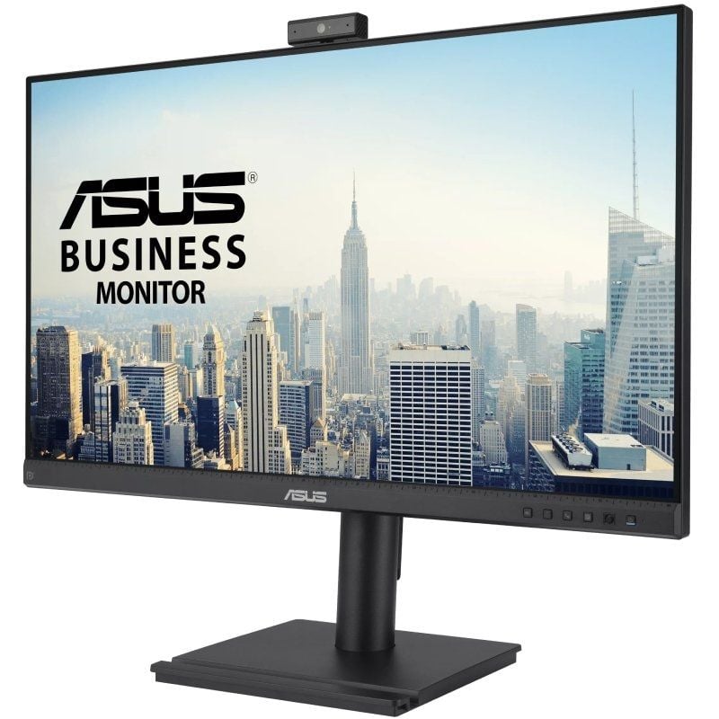 Monitor Profesional Asus BE249QFK 24"/ Full HD/ Webcam/ Multimedia/ Regulable en altura/ Negro - Imagen 2