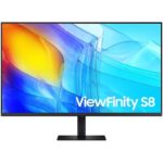 Monitor Profesional Samsung ViewFinity S8 S80D S37D800EAU 37"/ 4K/ Regulable en altura/ Negro 8806095971018 LS37D800EAUXEN SAM-M S37D800EAU