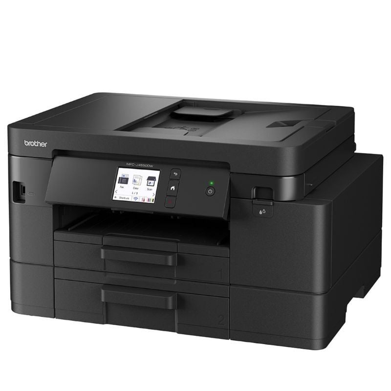 Multifunción Brother MFC-J4550DW WiFi/ Fax/ Dúplex/ Negra - Imagen 2