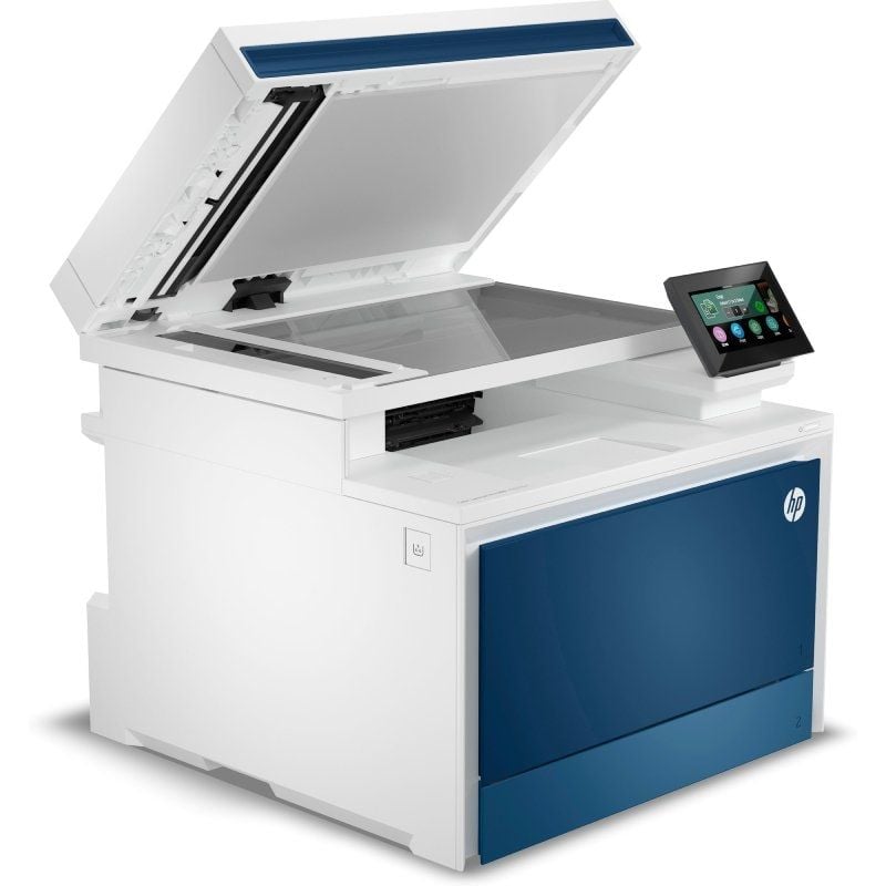 Multifunción Láser Color HP LaserJet Pro 4302dw/ WiFi/ Dúplex/ ADF/ Blanca y Azul - Imagen 5