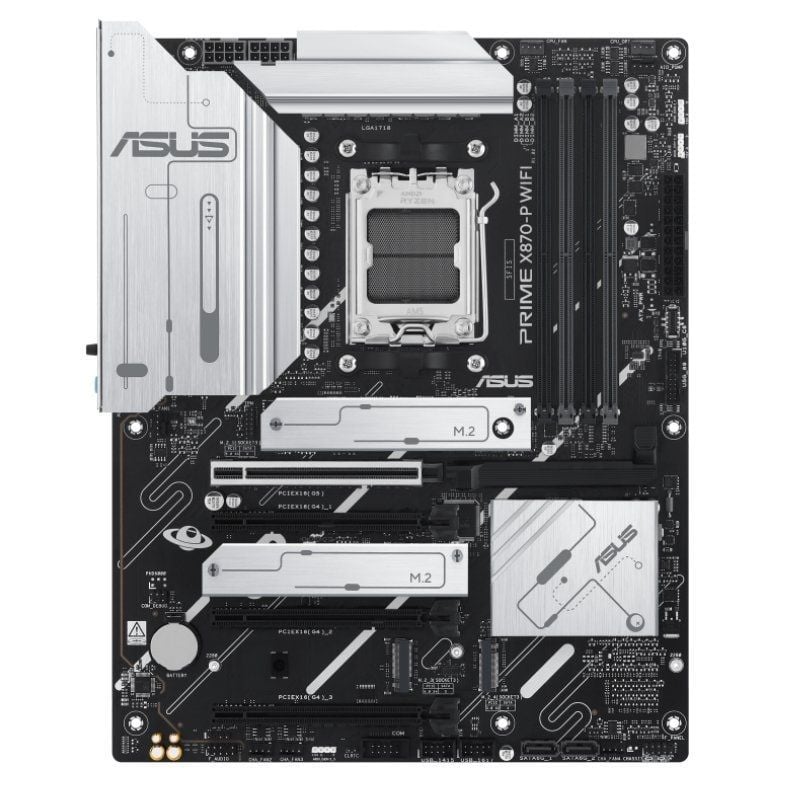 Placa Base Asus Prime X870-P WIFI/ Socket AM5/ DDR5/ PCIe 5.0 - Imagen 2