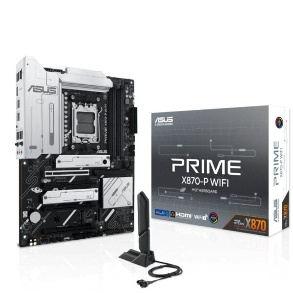 Placa Base Asus Prime X870-P WIFI/ Socket AM5/ DDR5/ PCIe 5.0 4711387718148 90MB1IS0-M0EAY0 ASU-PB PRIME X870-P WIFI