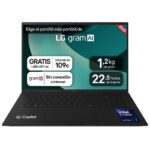 Portátil LG Gram 16ZD90T-G AX88B Intel Core Ultra 7-255H/ 32GB/ 1TB SSD/ 16"/ Sin Sistema Operativo 8806096666708 16ZD90T-G.AX88B LGP-16ZD90T-G AX88B