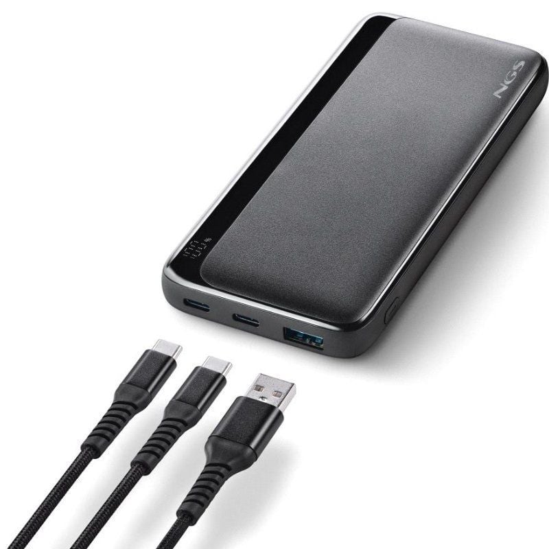 Powerbank 10000mAh NGS QUIZ 10/ 22.5W/ Negra - Imagen 3