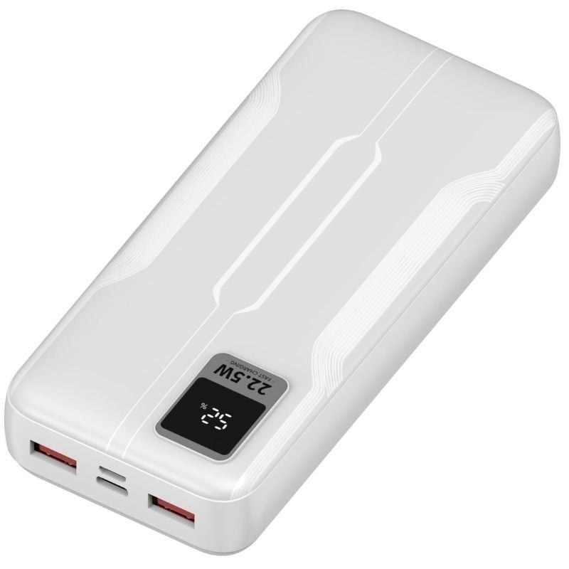 Powerbank 20000mAh Leotec LEPOW20W22W/ 22.5W/ Blanca 8436588883346 LEPOW20W22W LEO-BAT POWBNK 22 5 20000 WH