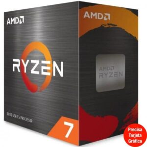 Procesador AMD Ryzen 7-5700X 3.40GHz Socket AM4 730143314275 100-100000926WOF AMD-RYZEN 7 5700X 3 4GHZ
