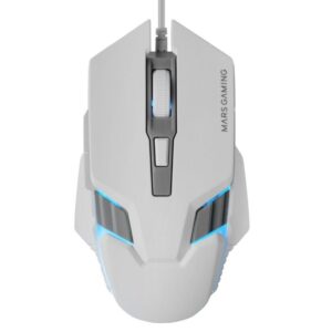 Ratón Gaming Mars Gaming MM024/ Hasta 4000 DPI/ Blanco 8435693106845 MM024W TAC-MOU MM024 WH