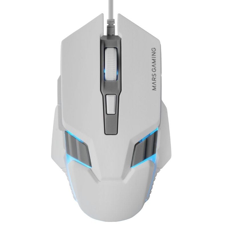 Ratón Gaming Mars Gaming MM024/ Hasta 4000 DPI/ Blanco 8435693106845 MM024W TAC-MOU MM024 WH