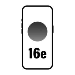 Smartphone Apple iPhone 16e 128GB/ 6.1"/ 5G/ Negro 195950051117 MD1Q4QL/A APL-IPHONE MD1Q4QL/A