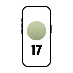 Smartphone Apple iPhone 17 256GB/ 6.3"/ 5G/ Verde salvia 195950644302 MG6N4QL/A APL-IPHONE MG6N4QL/A