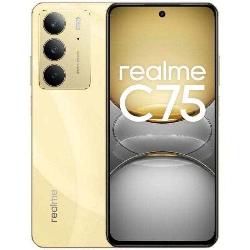 Smartphone Realme C75 8GB/ 256GB/ 6.72"/ Oro 6941764450035 C75 8-256 GD REAL-SP C75 8-256 GD