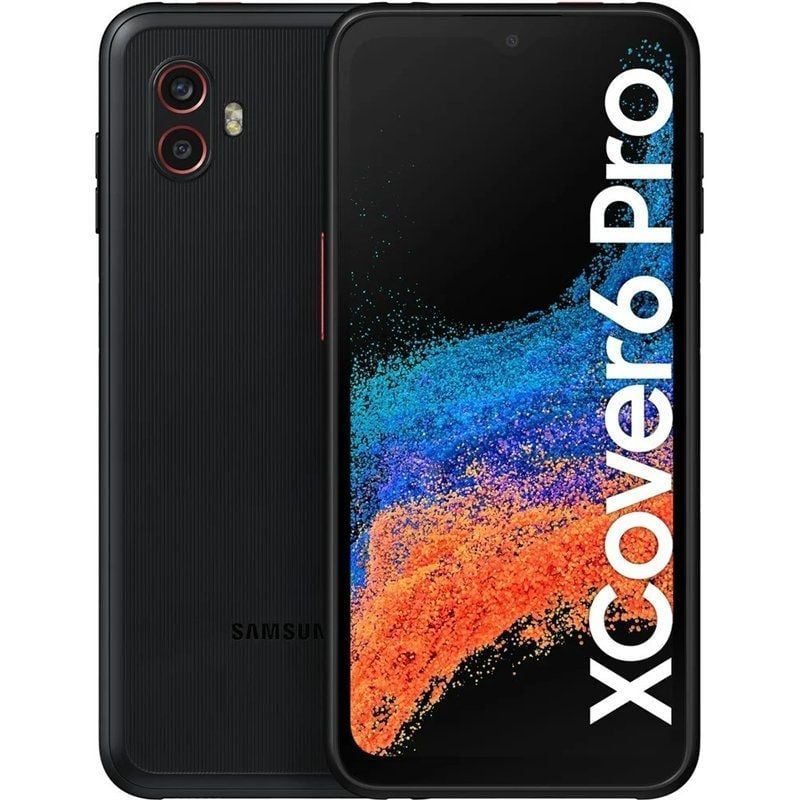 Smartphone Rugerizado Samsung Galaxy Xcover 6 Pro Enterprise Edition 6GB/ 128GB/ 6.6"/ 5G/ Negro 8806094373486 SM-G736BZKDEEB SAM-SP G736 6-128 BK