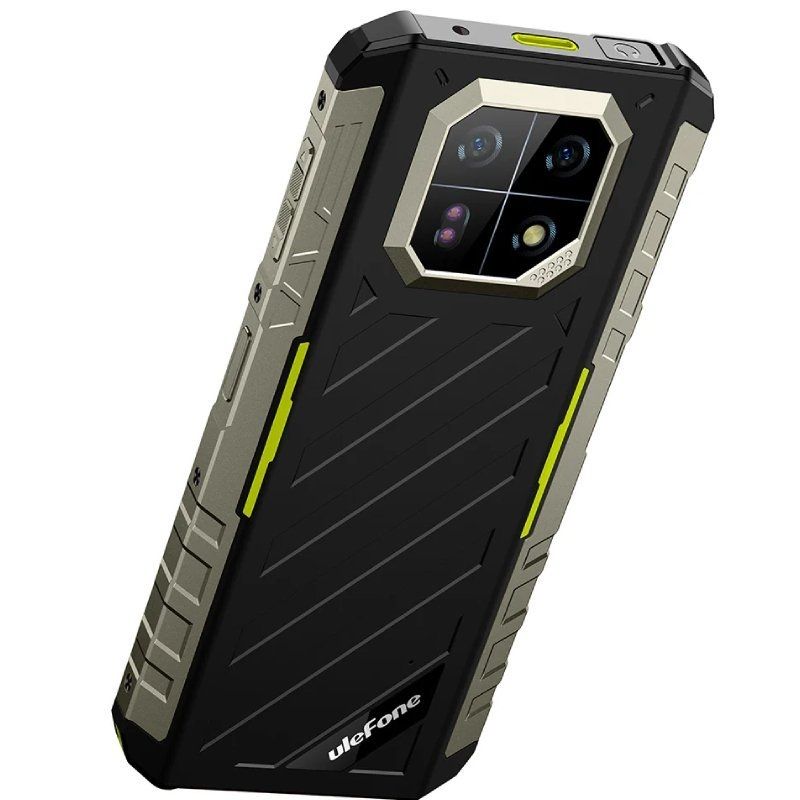 Smartphone Rugerizado Ulefone Armor 22 8GB/ 128GB/ 6.58"/ Negro y Verde - Imagen 4