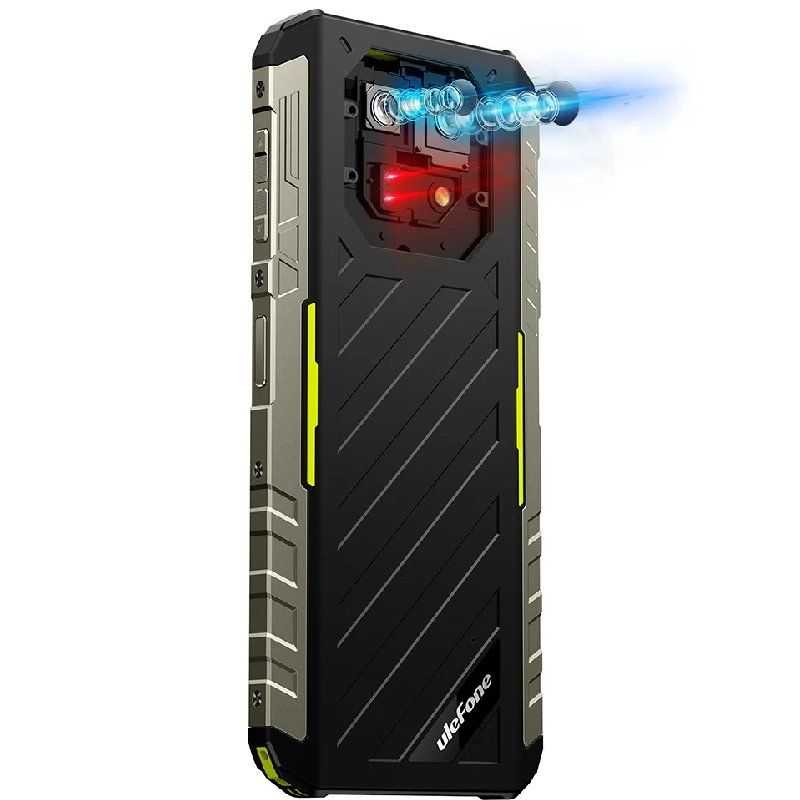 Smartphone Rugerizado Ulefone Armor 22 8GB/ 128GB/ 6.58"/ Negro y Verde - Imagen 5
