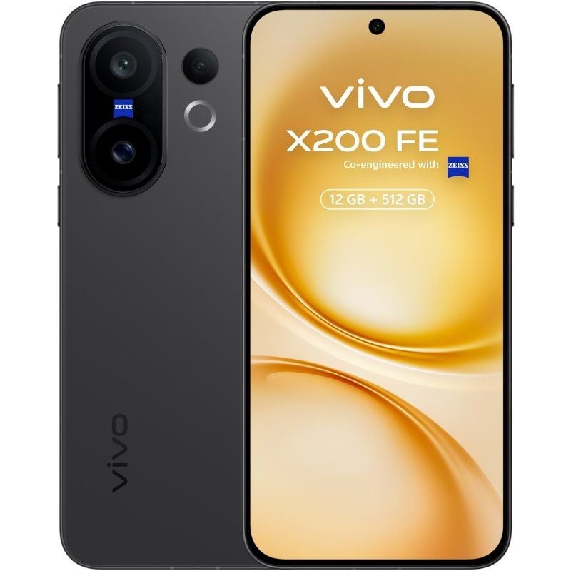 Smartphone Vivo X200 FE 12GB/ 512GB/ 6.31"/ 5G/ Negro 6932204506160 560271 VIVO-SP X200 FE 12-512 BK