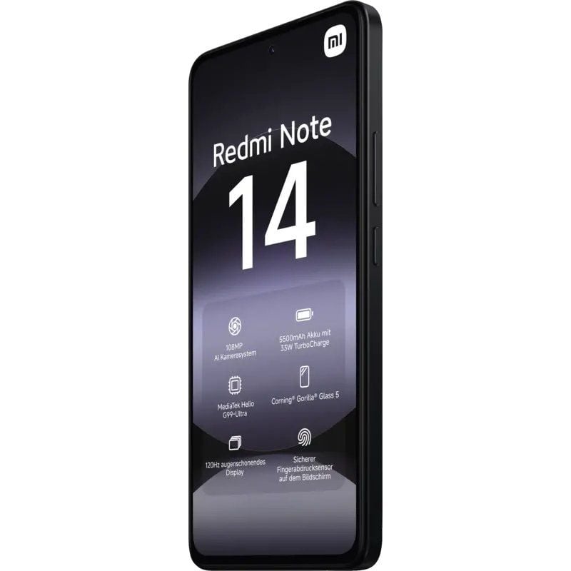 Smartphone Xiaomi Redmi Note 14 6GB/ 128GB/ 6.67"/ Negro - Imagen 4