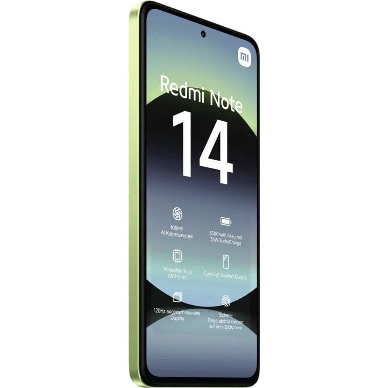 Smartphone Xiaomi Redmi Note 14 8GB/ 256GB/ 6.67"/ Verde - Imagen 3
