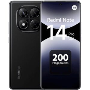 Smartphone Xiaomi Redmi Note 14 Pro 8GB/ 256GB/ 6.67"/ 5G/ Negro Medianoche 6941812737118 MZB0I8BEU XIA-SP NOTE14P 5G 8-256 BK