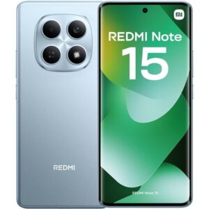 Smartphone Xiaomi Redmi Note 15 6GB/ 128GB/ 6.77"/ Azul Glaciar 6932554482701  XIA-SP NOTE15 6-128 BL