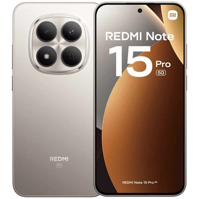 Smartphone Xiaomi Redmi Note 15 Pro 12GB/ 512GB/ 6.83"/ 5G/ Titanio 6932554470142 MZB0M09EU XIA-SP NOTE15P 5G 12-512 TIT