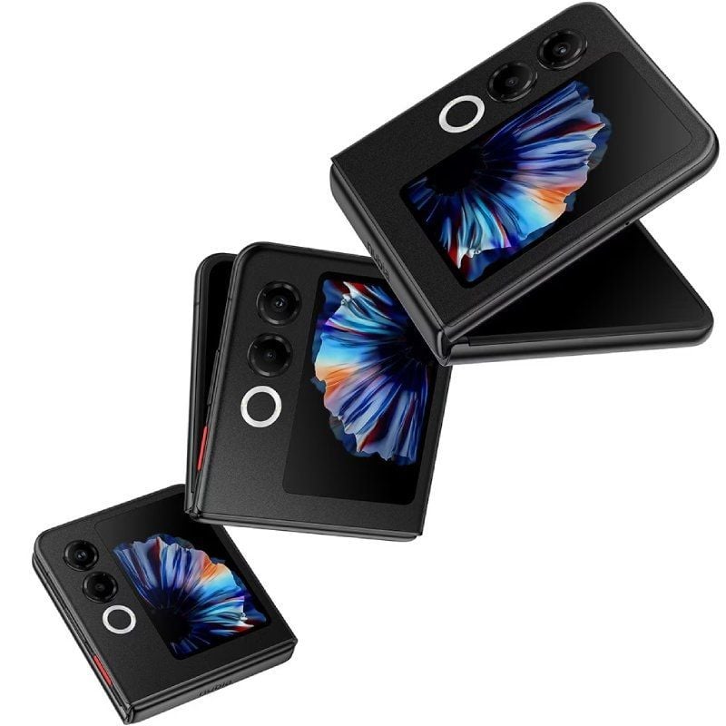 Smartphone ZTE Nubia Flip 2 8GB/ 256GB/ 6.9"/ 5G/ Negro - Imagen 4